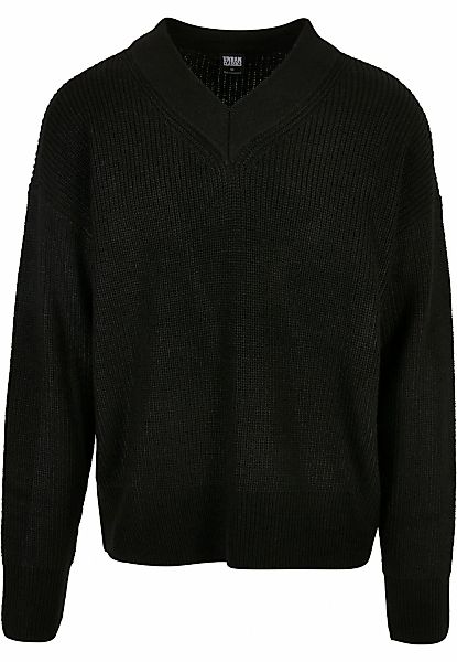 URBAN CLASSICS Strickpullover "Urban Classics Herren V-Neck Cardigan" 1 Stk günstig online kaufen