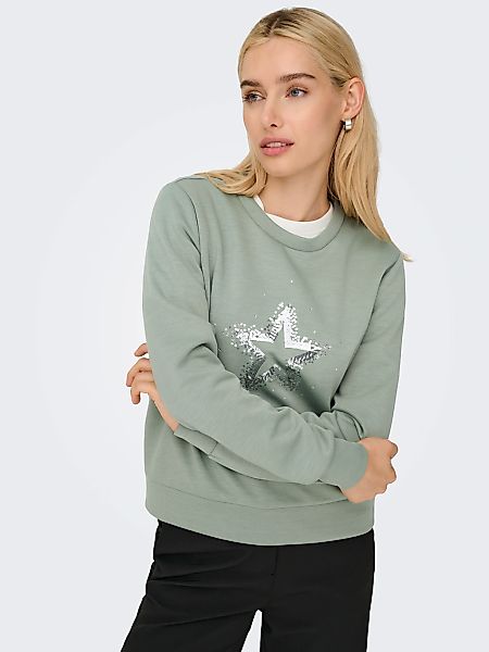 ONLY Sweatshirt "ONLMARCY L/S O-NECK BOX UB CC SWT" günstig online kaufen