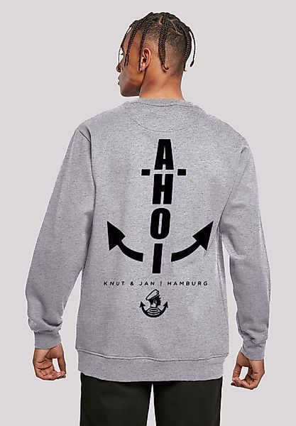 F4NT4STIC Kapuzenpullover "Herren Sweatshirt Ahoi Anker Knut & Jan Hamburg" günstig online kaufen