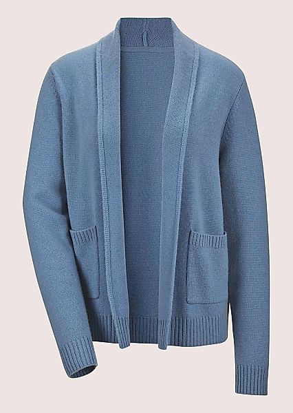 MADELEINE Strickjacke "Strickjacke Verkürzte Schurwolljacke mit Stehkragen" günstig online kaufen