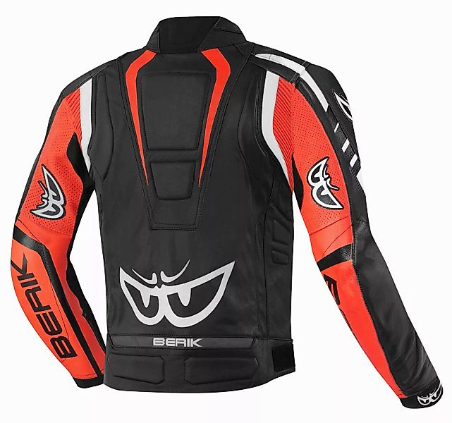 Berik Motorradjacke Striper Motorrad Lederjacke protektoren günstig online kaufen