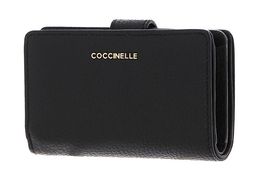 COCCINELLE Geldbörse Mini Wallet Grained Leather, aus echtem Rindsleder günstig online kaufen