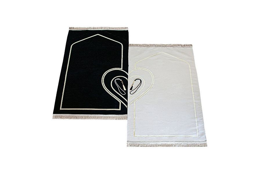 TeppichHome24 Teppich Gebetsteppiche mit Geschenkbox und 99er Gebetskette, günstig online kaufen