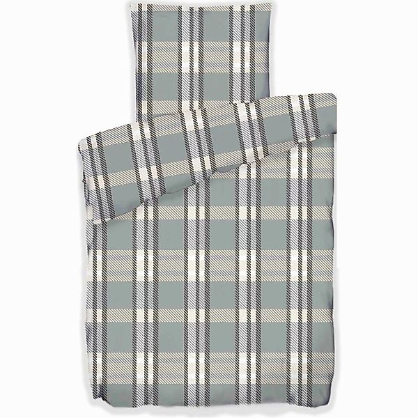 Buymax Bettwäsche Fleece Bettbezug-Set, kariert, Fleece, günstig online kaufen