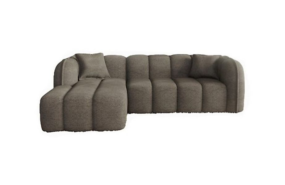 Sofa Dreams Polsterecke Miramar L Form kurz 4-Sitzer, 3 verschiedene Stoffb günstig online kaufen