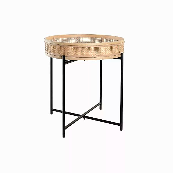 Blumentopf Dkd Home Decor Natürlich Schwarz Metall Rattan Skandinavisch (43 günstig online kaufen