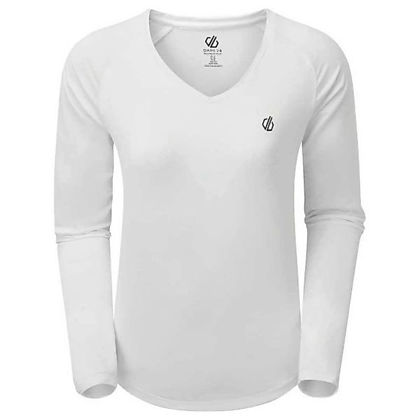 Dare2b Discern Langarm-t-shirt 8 White günstig online kaufen