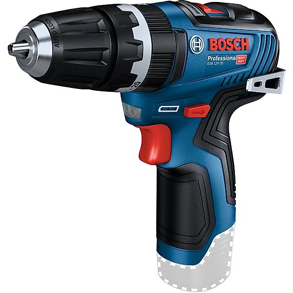 Bosch Professional 12 V Akku-Schlagbohrschrauber GSB 12V-35 Solo günstig online kaufen