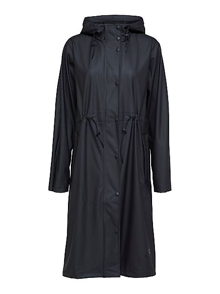 SELECTED Wasserabweisende Regenjacke Damen Schwarz günstig online kaufen