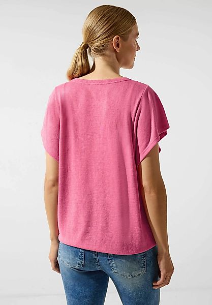 STREET ONE T-Shirt, in Unifarbe günstig online kaufen