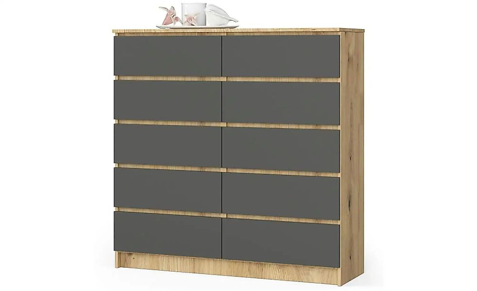 Kommode mit 10 Schubladen Kersten ¦ mehrfarbig ¦ Maße (cm): B: 120 H: 121 K günstig online kaufen