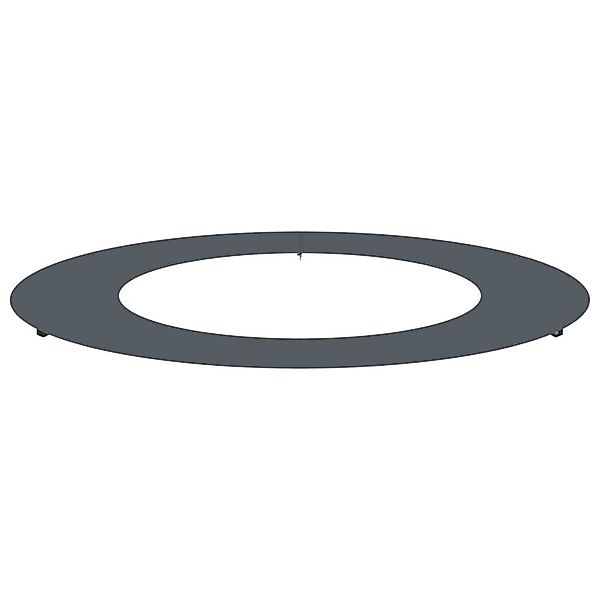vidaXL Blumentopf Flacher Baumring Anthrazit Ø50 günstig online kaufen