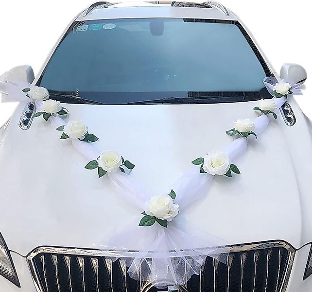Kunstblume Wedding Girlande Autodeko Hochzeitsdeko, Coonoor günstig online kaufen