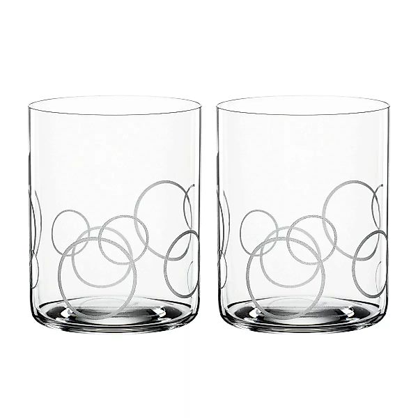 Signature Wasserglas 43cl 2er Pack Circles günstig online kaufen