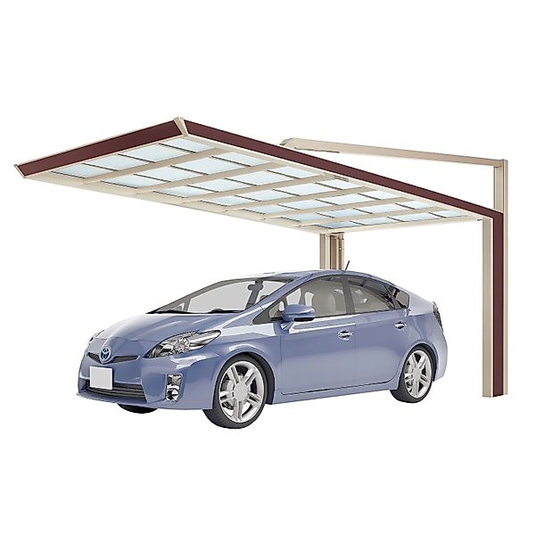 Ximax Carport My-Port Next Typ 2651 Typ 60 Sepiabraun 263x515 cm Sonderfert günstig online kaufen