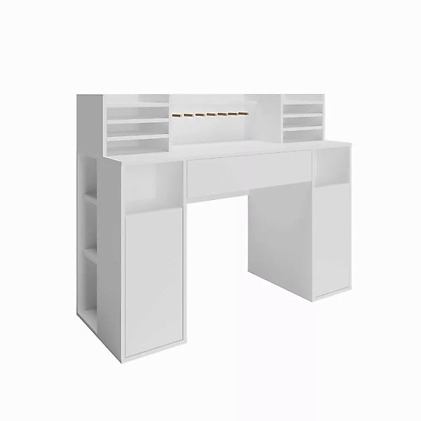 Vicco Schreibtisch, Weiß, 126.8 x 50 günstig online kaufen