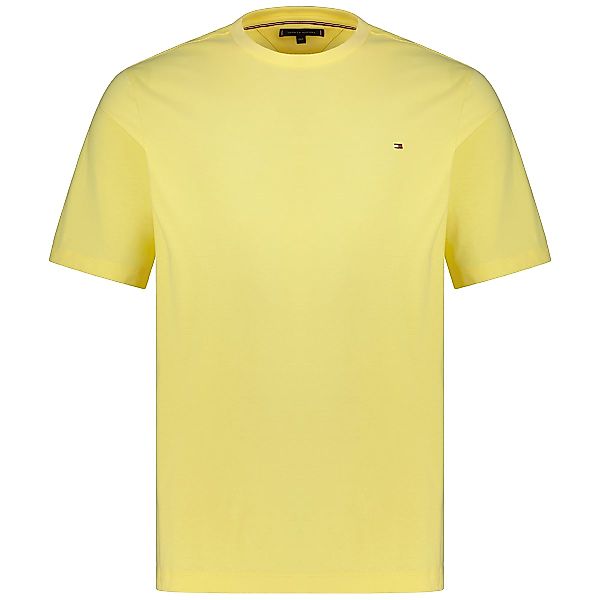 Tommy Hilfiger T-Shirt aus Baumwolle Farbe gelb Größe: 4XL günstig online kaufen