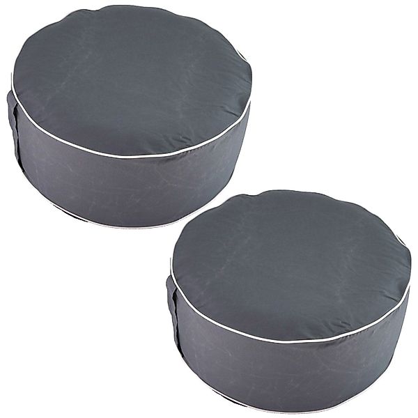 HAC24 Pouf Aufblasbarer Pouf Sitzhocker Outdoor günstig online kaufen