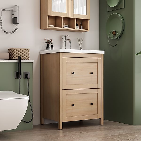 welltime Waschtisch Stockholm (Komplett-Set), Waschplatz mit günstig online kaufen