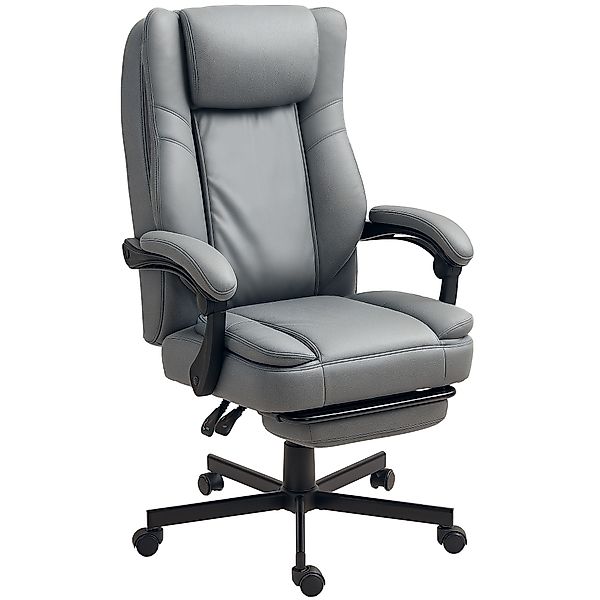 HOMCOM Bürostuhl mit Massagefunktion, Ergonomischer Schreibtischstuhl mit L günstig online kaufen