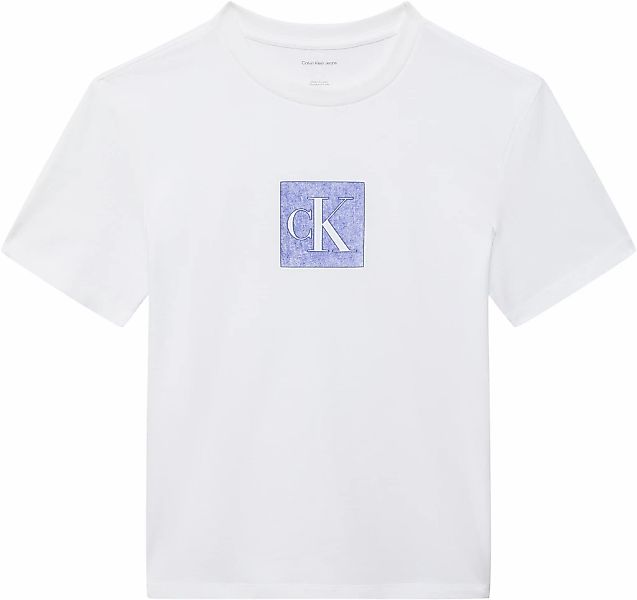 Calvin Klein Jeans T-Shirt "CLASSIC FIT MONOGRAM TEE" Regular fit mit Rundh günstig online kaufen