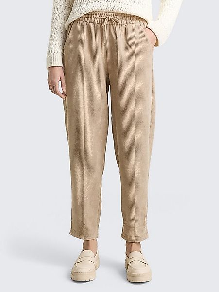 TOM TAILOR Denim 7/8-Hose Hosen & Chino Cordhose mit Kordelzug günstig online kaufen