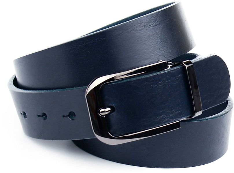 Anthoni Crown Ledergürtel, 3,5 cm breiter Casual-Vollledergürtel günstig online kaufen