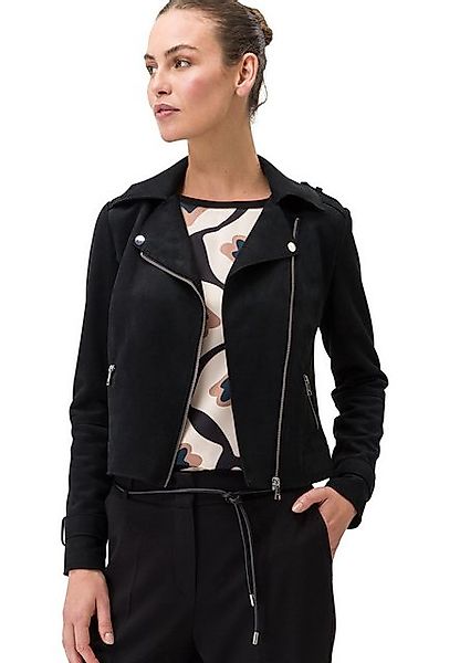 Zero Bikerjacke zero Bikerjacke in Veloursleder-Optik günstig online kaufen