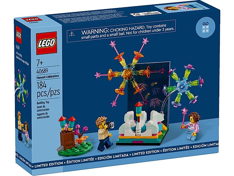 LEGO® LEGO® 40689 Feuerwerk Konstruktionsspielsteine, (184 günstig online kaufen