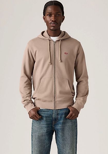 Levis Kapuzensweatjacke "NEW ORIGINAL ZIP UP" mit Logo-Stickerei und Kängur günstig online kaufen