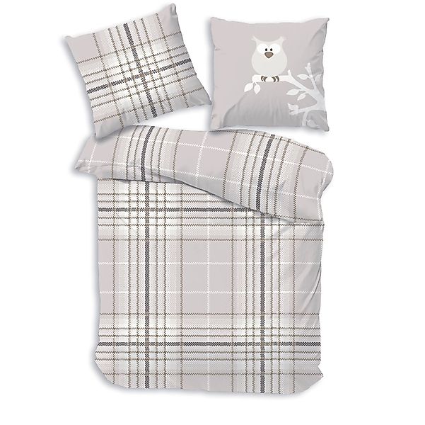 LINKHOFF Bettwäsche Bettwäsche 135x200 cm kariert günstig online kaufen