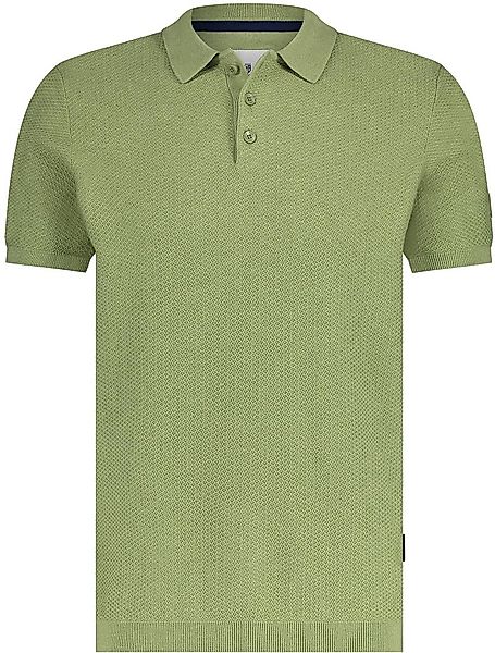 State Of Art Knitted Poloshirt Grün  - Größe 3XL günstig online kaufen