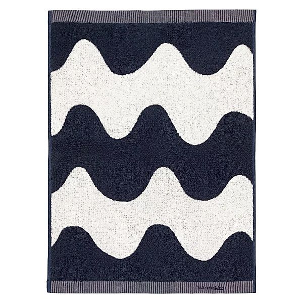 Lokki Handtuch dunkelblau-weiß 50 x 70cm günstig online kaufen