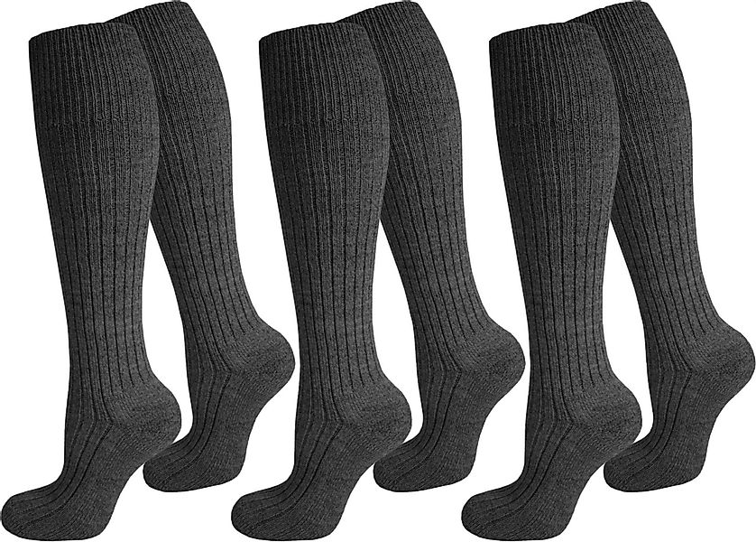 Polar Husky Kniestrümpfe 3 Paar Norweger-Kniestrümpfe günstig online kaufen