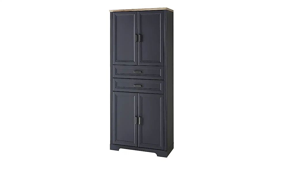 Aktenschrank  Varese ¦ schwarz ¦ Maße (cm): B: 86 H: 204 T: 38.0 Schränke > günstig online kaufen
