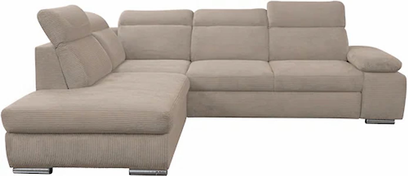 WERK2 Ecksofa »Memo Alicante« Schlafsofa mit Bettkasten & verstellbaren Kop günstig online kaufen