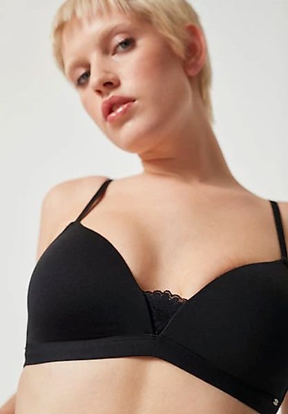 Skiny "Cotton Lace" gepolstert, ohne Bügel, bequem, Baumwollmix, elastisch günstig online kaufen