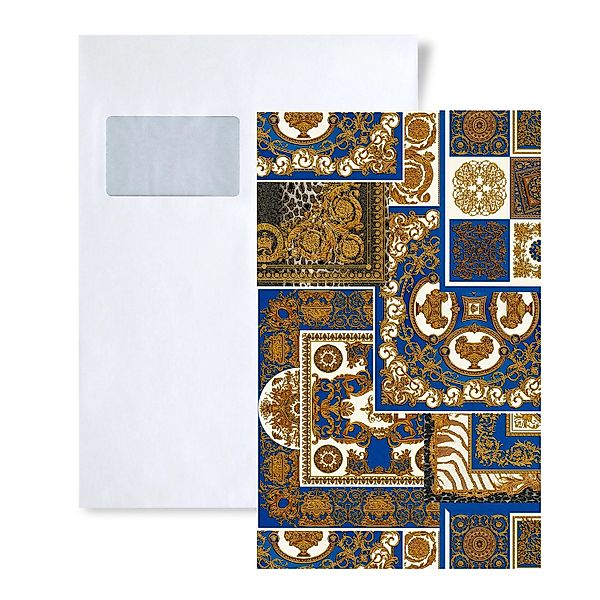 PROFHOME 1 MUSTERSTÜCK S-370481-GU DIN A4 MUSTER der Design Tapete günstig online kaufen