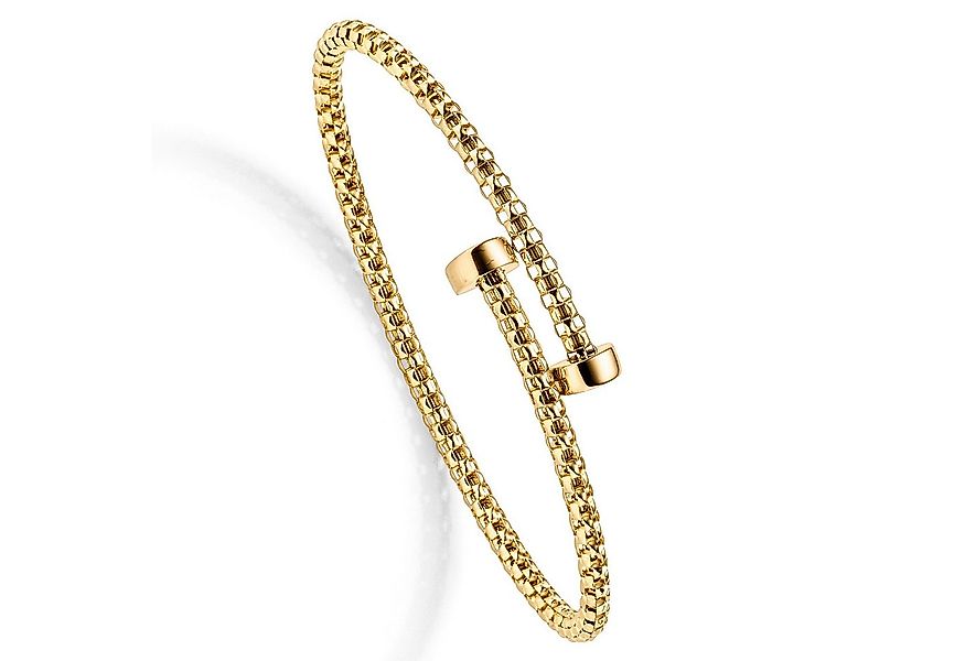 HOPLO Goldarmband Gold Armspange Breite 3,0 mm - 585-14 Karat Gelbgold, Mad günstig online kaufen