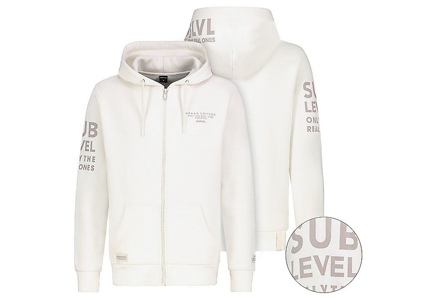 SUBLEVEL Sweatjacke Herren Sweat Jacke Hoodie Kapuzenpullover Übergangs Her günstig online kaufen