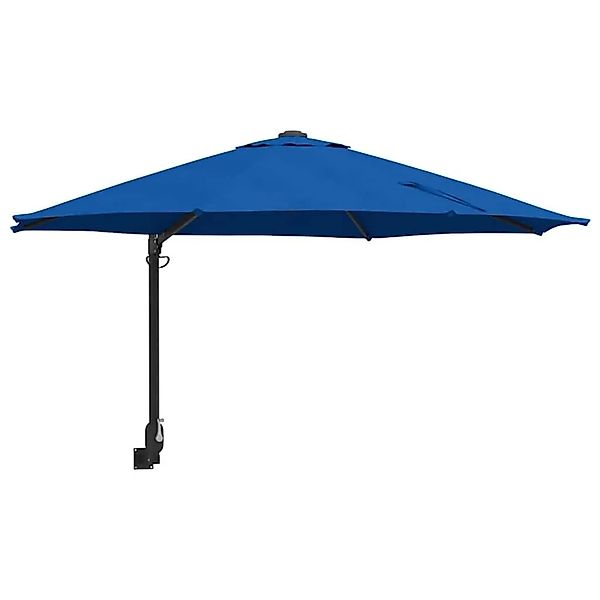 vidaXL Gartenparasol Blau und Schwarz 248 x 248 x 148 cm 42003234 günstig online kaufen