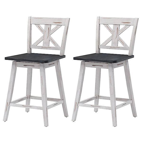 KOMFOTTEU Barhocker 2er Set Barstühle (2 günstig online kaufen