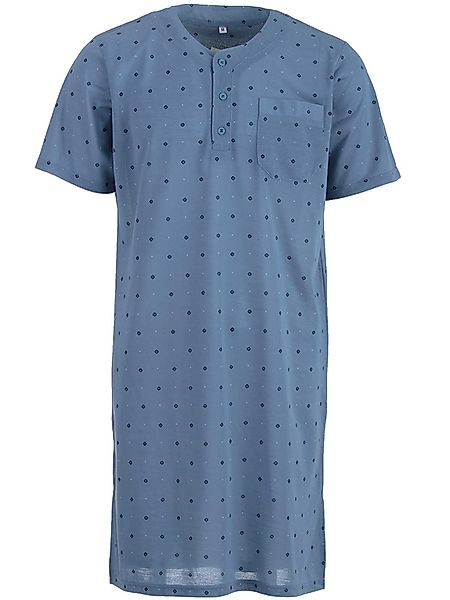 Lucky Nachthemd Nachthemd Kurzarm - Raute günstig online kaufen