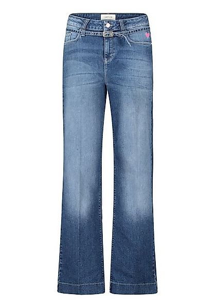 Cartoon Stretch-Jeans Cartoon Stretch-Jeans mit Stickerei günstig online kaufen