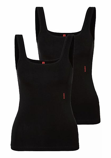 HUGO Underwear Tanktop "TWIN VEST", (Packung, 2er-Pack), mit vertikalem Log günstig online kaufen