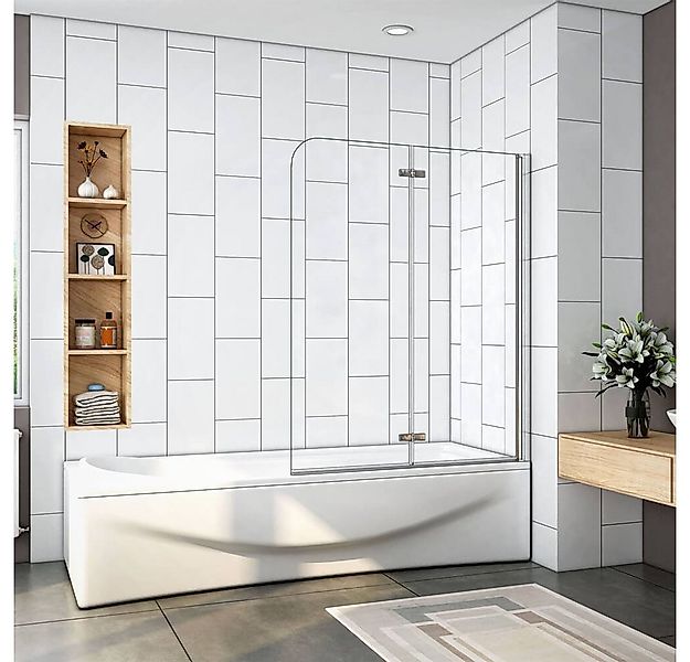 duschspa Badewannenaufsatz Badewannenaufsatz Faltwand Duschabtrennung 2-tei günstig online kaufen