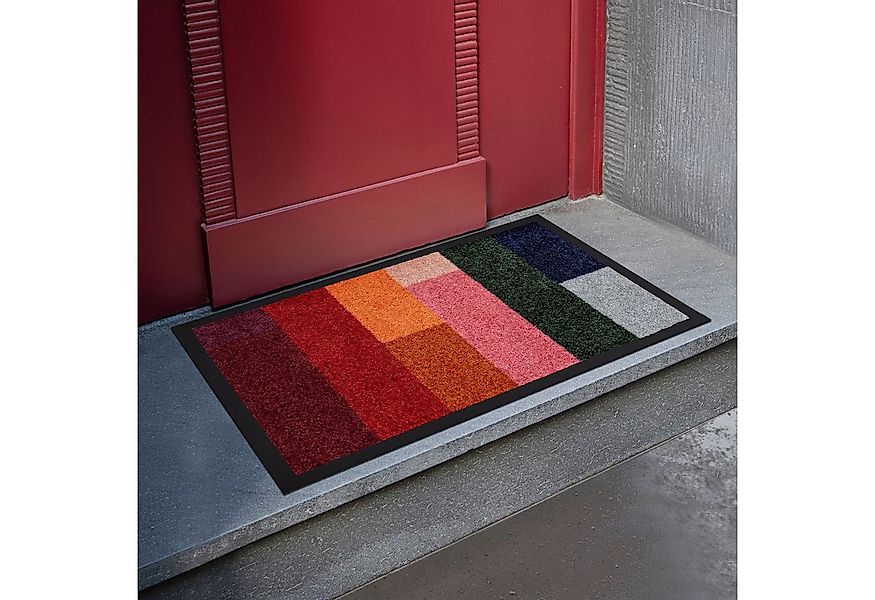 Remember Fußmatte Remember Fußmatte 50 x 75 cm, Modell NERO, Rechteckig, Hö günstig online kaufen