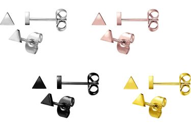 FILANGO Paar Ohrstecker Chirurgenstahl Ohrstecker DREIECK günstig online kaufen