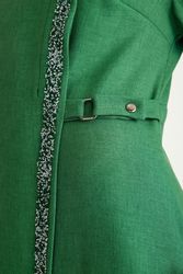 fashionshowcase Tunikakleid Abaya Kleid mit Schmuckdetails günstig online kaufen