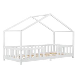 en.casa Kinderbett, »Treviolo« Haus-Optik Montessori 90x200 günstig online kaufen